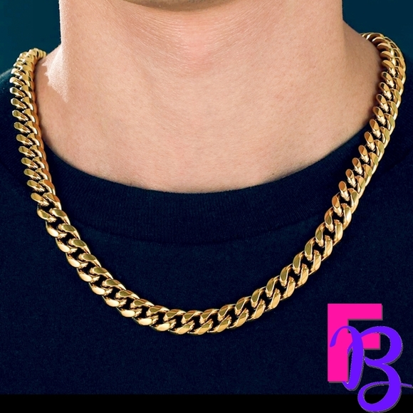 Urban Legend Other - *NEW!* 12MM 24" 18K Miami Cuban Chain